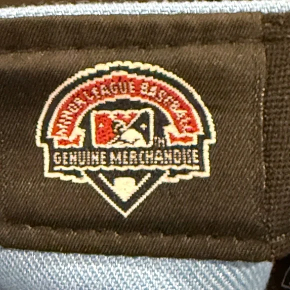 Wilmington Blue Rocks New Era 59fifty Size 7 3/4 MiLB Baseball Blue Hat Cap - Picture 8 of 8